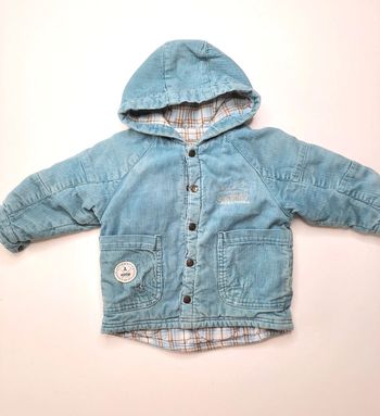 Manteau bleu 12 mois