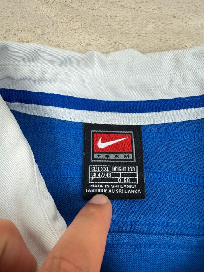 Maillot De Rugby Nike Vintage Équipe de France CDM 1999 Taille XXL - photo numéro 9