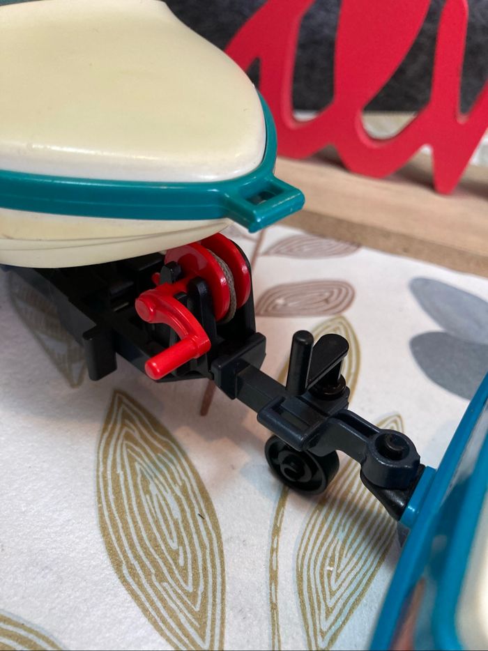 Playmobil - voiture pick up tractant son bateau - photo numéro 5