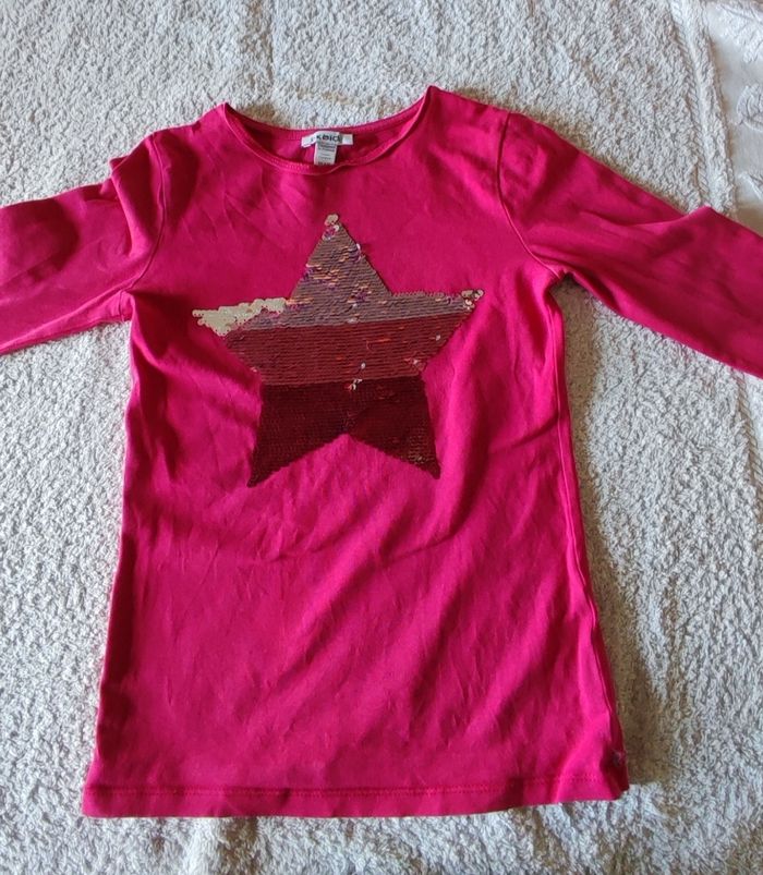 Lot t-shirts manches longues 10 ans - photo numéro 8