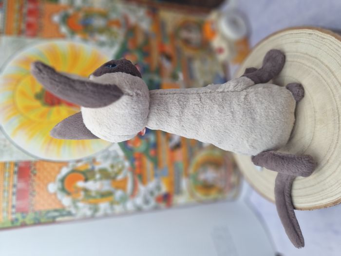 Peluche Jellycat chat siamois Iris neuf et authentique plus commercialisée retired - photo numéro 5