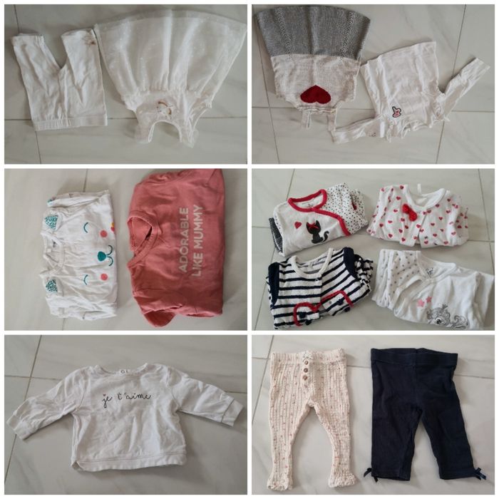 Lot vêtement fille 9 mois - photo numéro 2