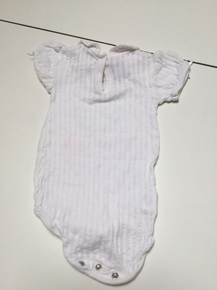 Body à col petit bateau 6 mois - photo numéro 2