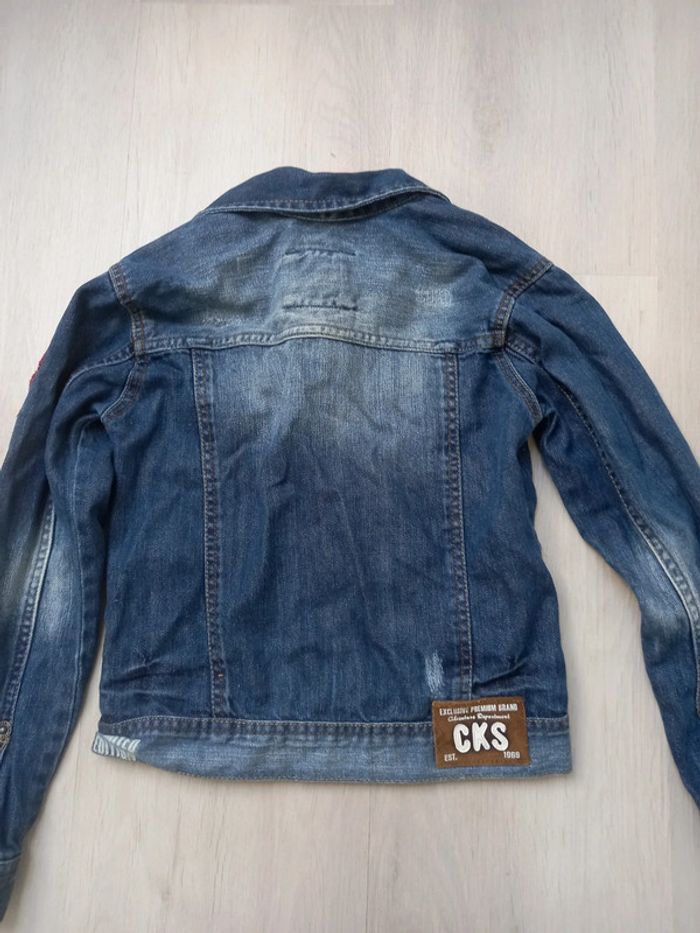 Vaste en jeans CKS taille 10 ans - photo numéro 6