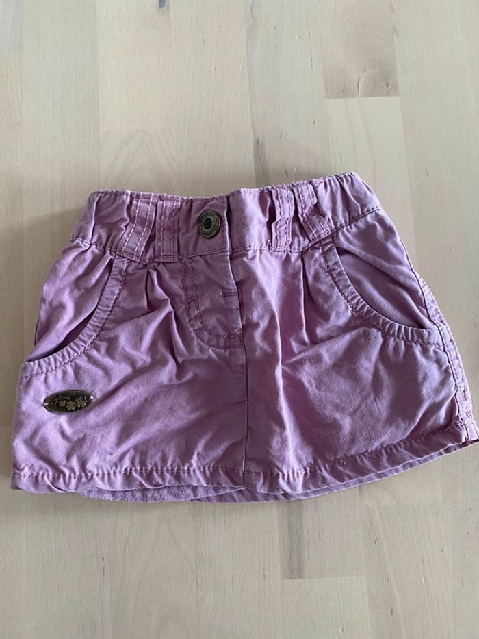 Ensemble haut + jupe + bloomer - taille 1 mois - photo numéro 3