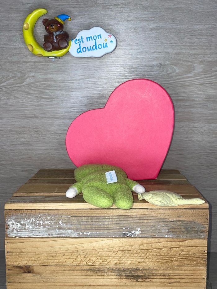 TR35 doudou grenouille 🐸 trousselier - photo numéro 2