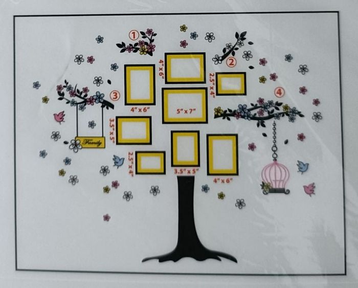 Stickers fleuris walplus (pour décorer un mur ou bien un meuble)