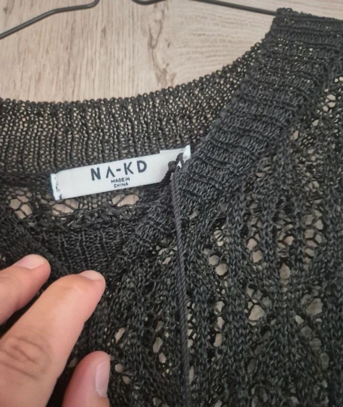 Robe longue noir NA-KD - photo numéro 3