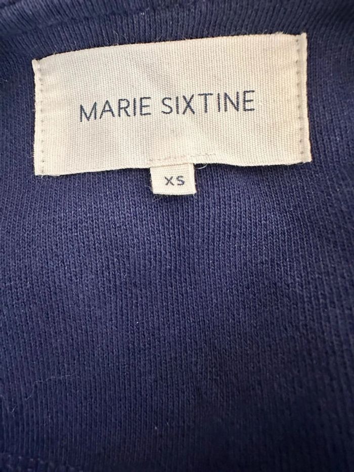 Veste coupe perfecto Marie Sixtine bleu marine taille 34 - photo numéro 8