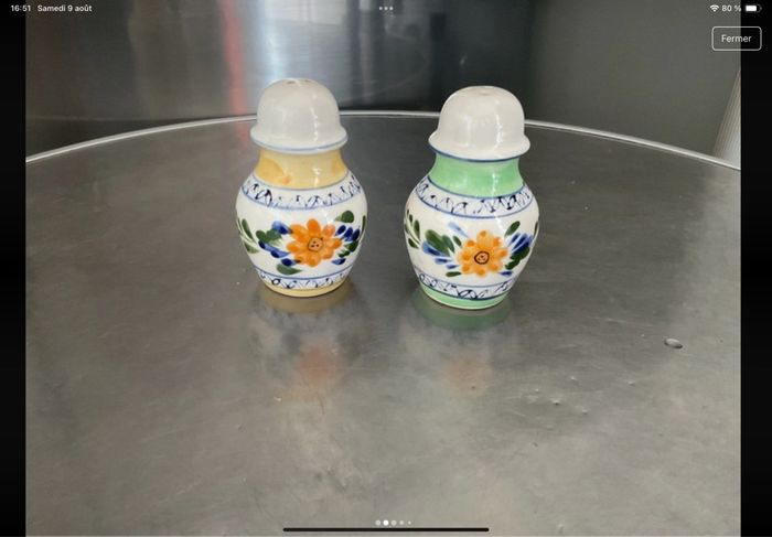 Set salière sel et poivre - photo numéro 2