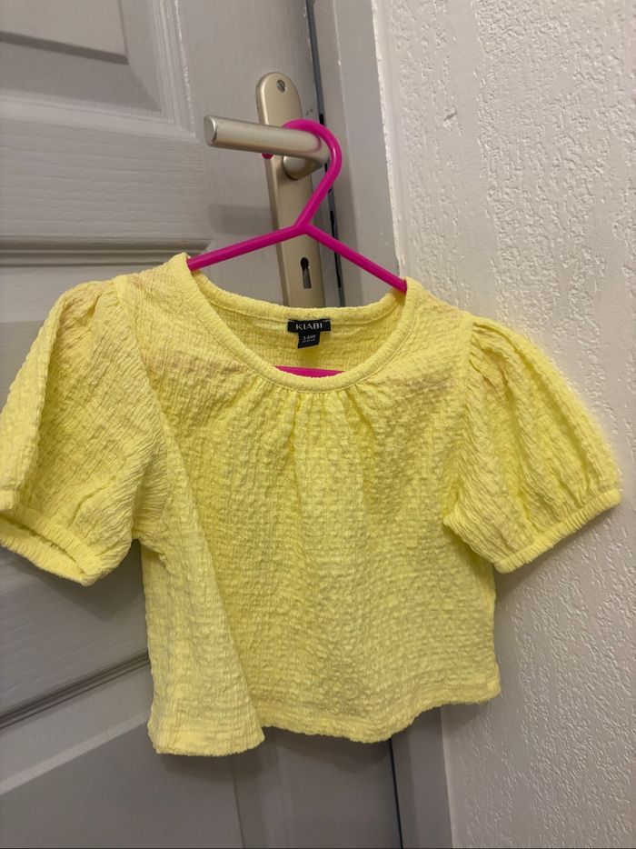 Top manches courtes kiabi 3 ans