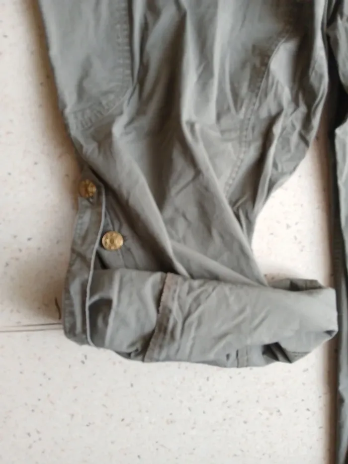 Pantalon/pantacourt kaki Blancheporte 46 - photo numéro 7