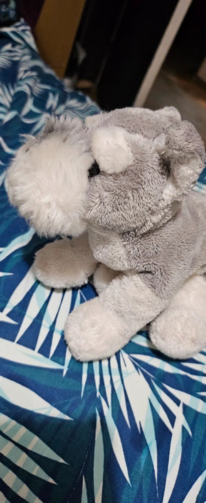 Peluche chien Fox terrier