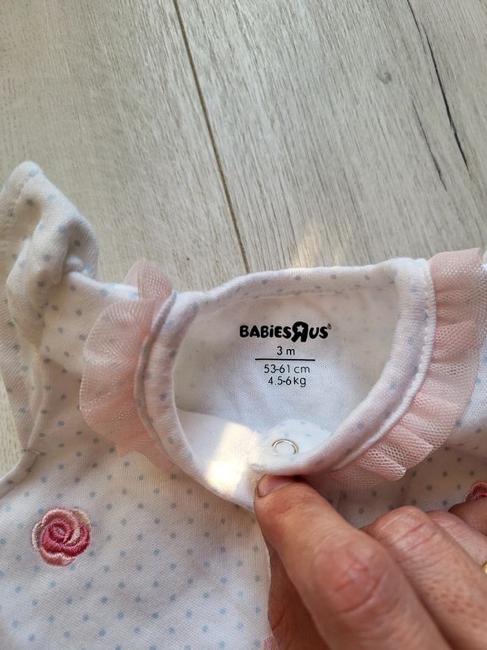 Combinaison estivale fille 3 mois babiesrus neuve - photo numéro 4