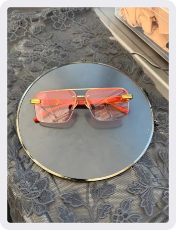 Lunette de soleil rectangulaire