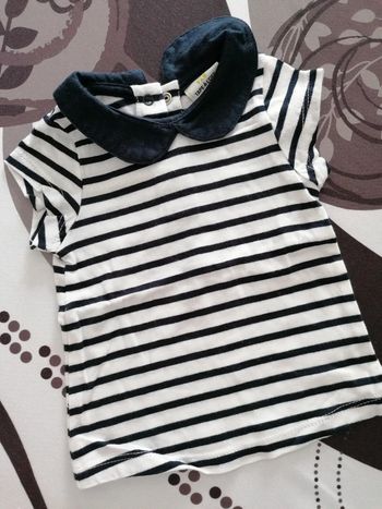 T shirt col Claudine 3 mois TAO