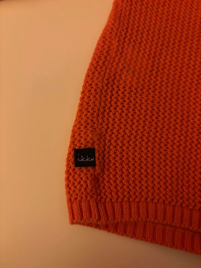 Gilet + t-shirt longues manches IKKS rouges 18M/80 - photo numéro 12
