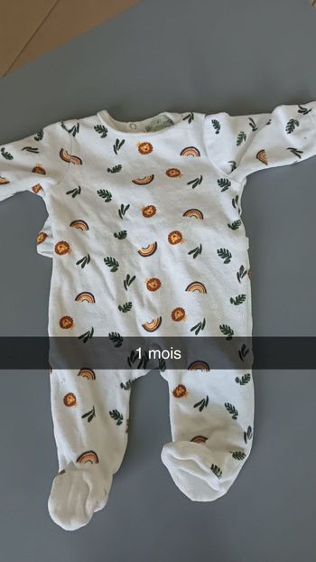 Lot garçon 1 mois