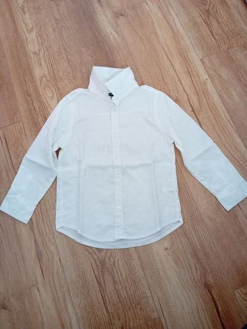 Chemise blanche 5 ans