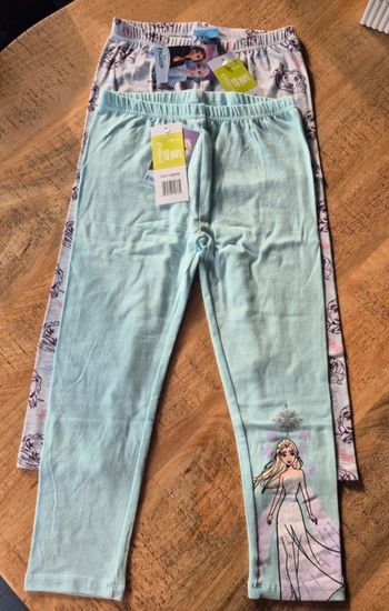 Lot de Leggings Fille 10 ans Reine des neiges