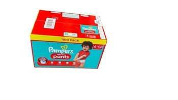Lot de 96 Couches Pampers Baby Dry Pants 14-19KG Taille 6 Neuf