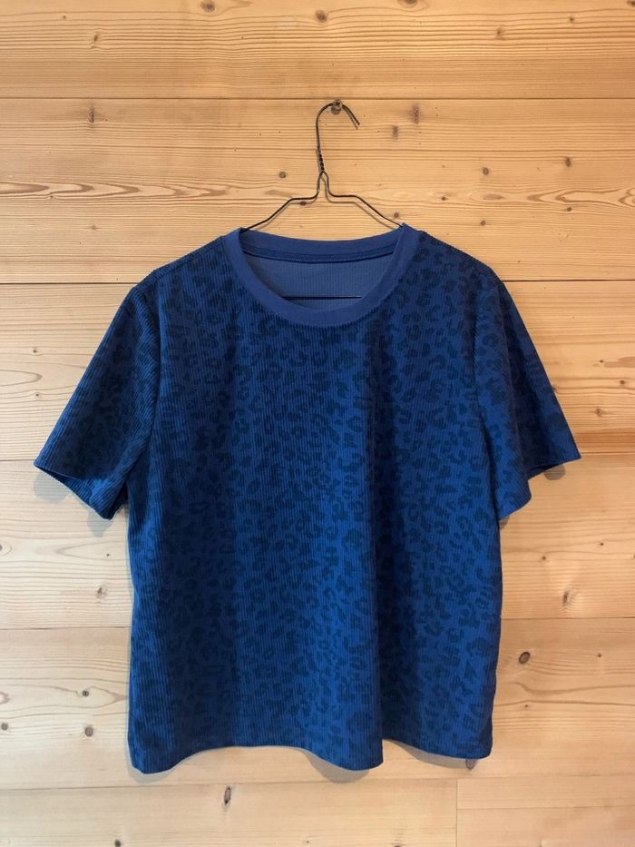 Tee shirt en maille côtelée - photo numéro 2