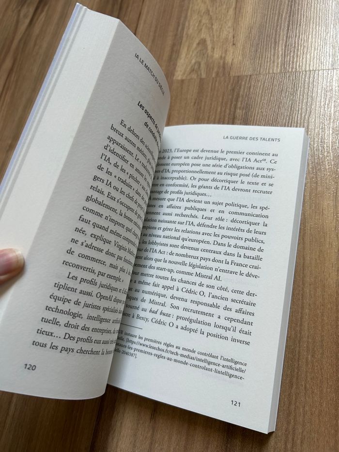 Livre de Raphaël Balenieri «IA - Le match du siècle» Édition Talent - photo numéro 6