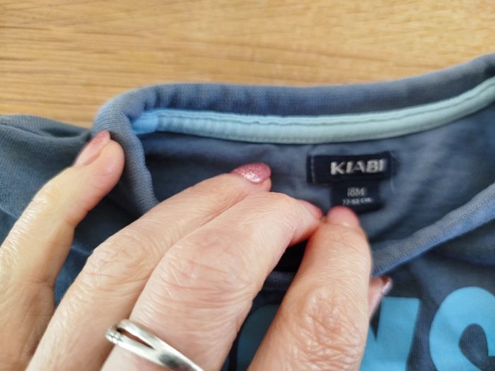 Tee-shirt bleu - photo numéro 3