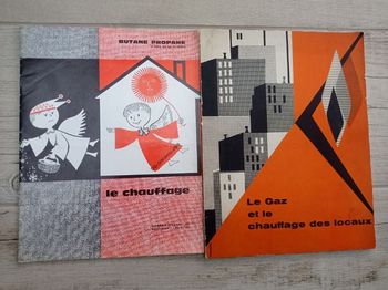 Butane Propane - Le Chauffage " Revue des Gaz de pétrole" 1964