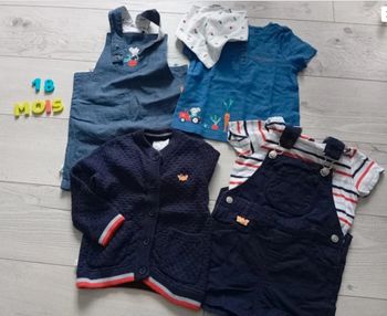 Lot ensembles Sergent Major 18 mois