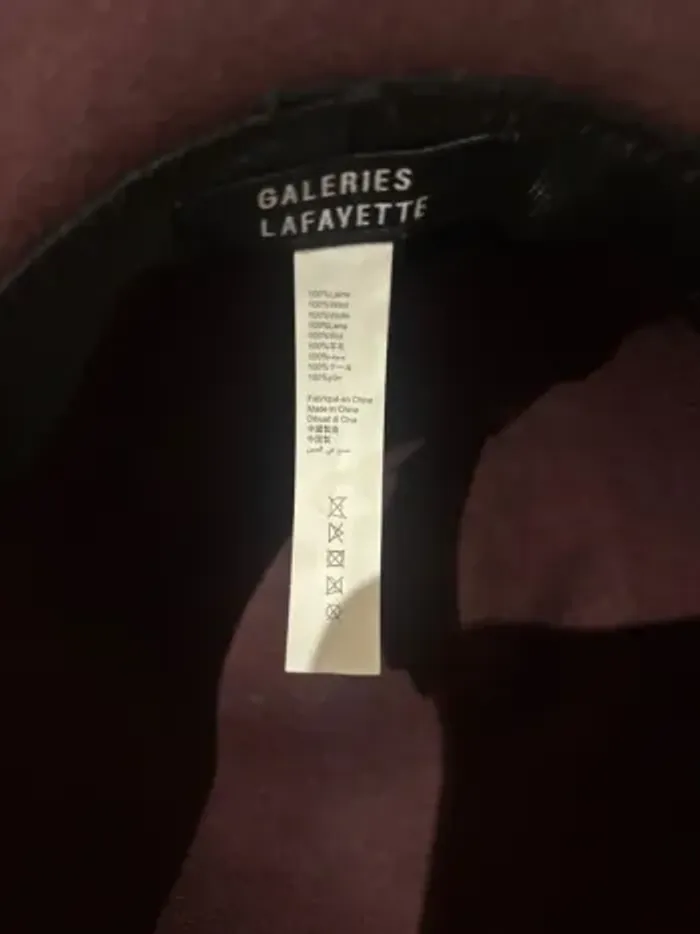 Chapeau Galeries Lafayette - photo numéro 6