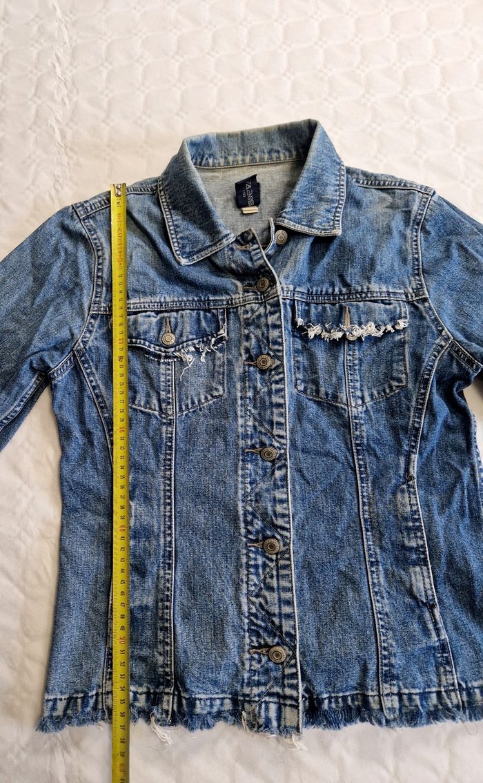 Veste en jean GAP Vintage Denim Jacket - Femme M - Style Y2K 90s - photo numéro 5