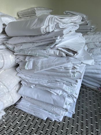 Draps blanc