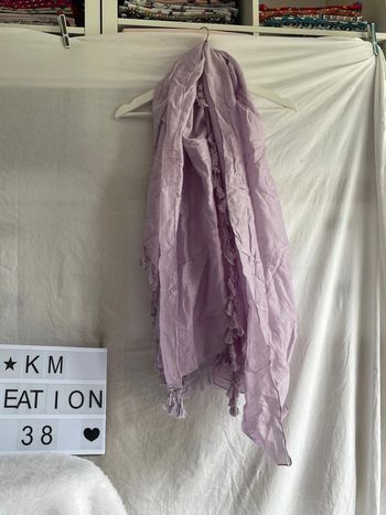 Foulard mauve