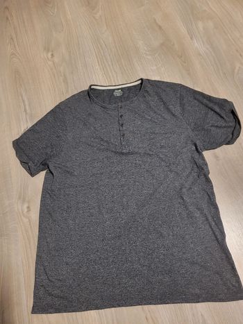 T shirt gris homme kiabi eco conception xl