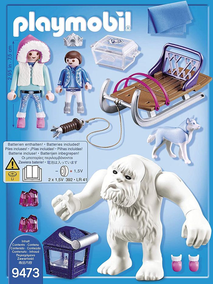 Playmobil 9473 Magic Yéti avec traineau - photo numéro 5