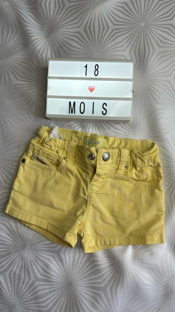 Short diesel mixte 18 mois