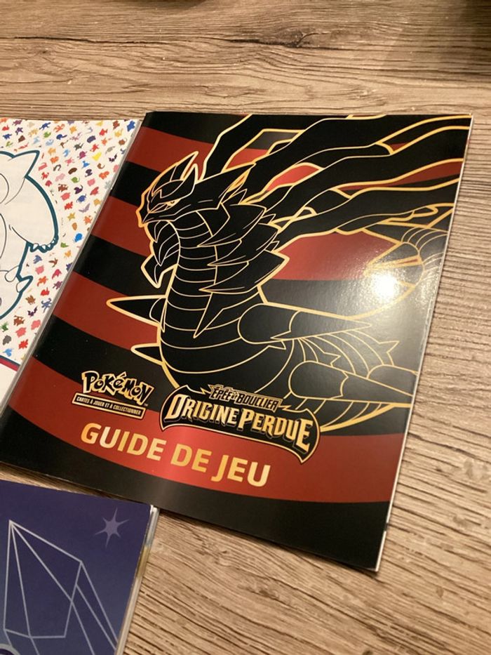 lot de 3 guide de jeu carte Pokémon - photo numéro 3