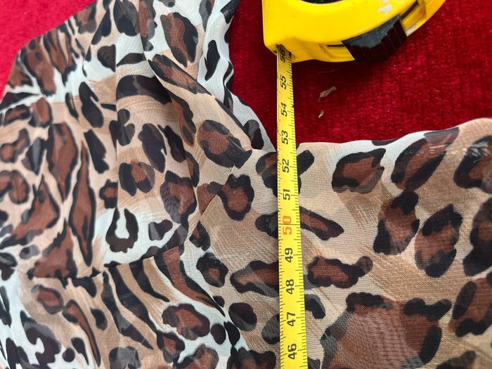 Superbe chemise en voile Mim Vintage Léopard Feuillage  T 38/40/42/44 - photo numéro 13