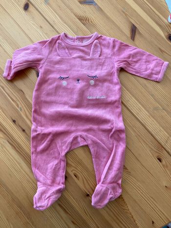 Pyjama tout doux - 6 mois