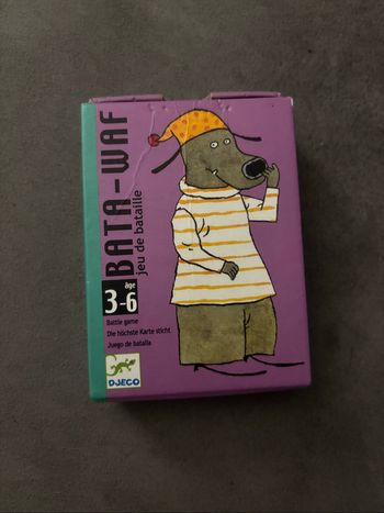 Bata-waf jeu de bataille 3/6 ans