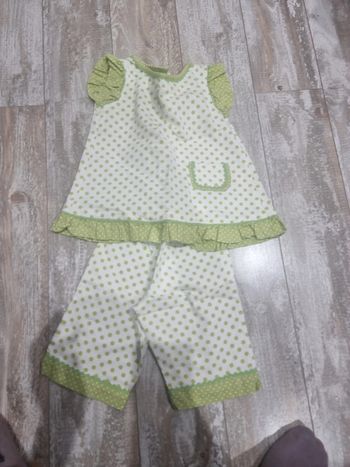 Ensemble fait main #orianablfille3ans