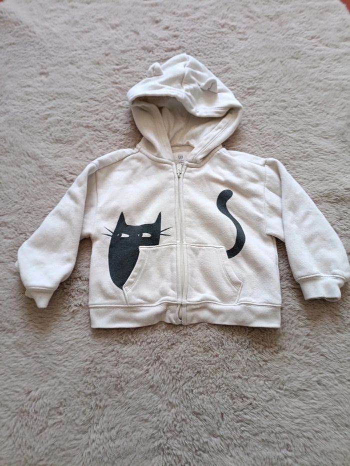 Gilet à capuche