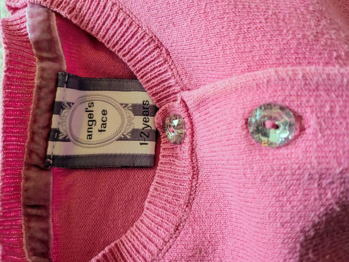 Gilet rose perlé - photo numéro 3