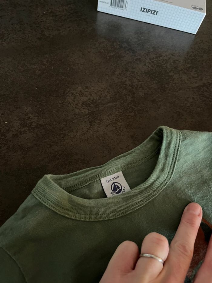 T shirt manches longues 3 ans Petit bateau - photo numéro 3