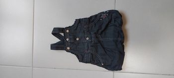 Robe à bretelles en jeans 12 mois