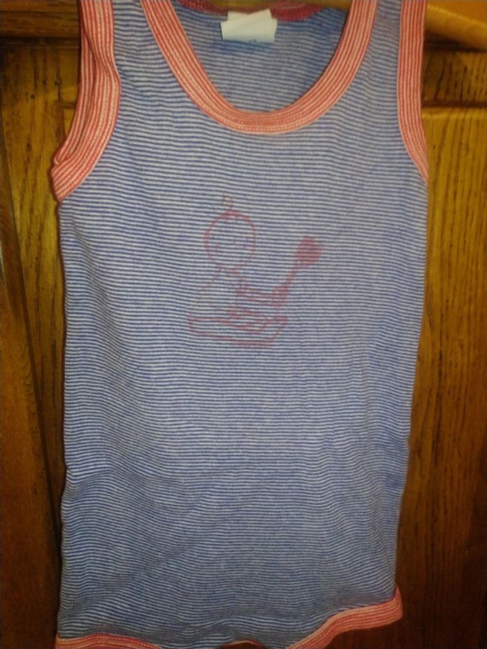 Joli body marinière petit bateau 12 mois - photo numéro 2