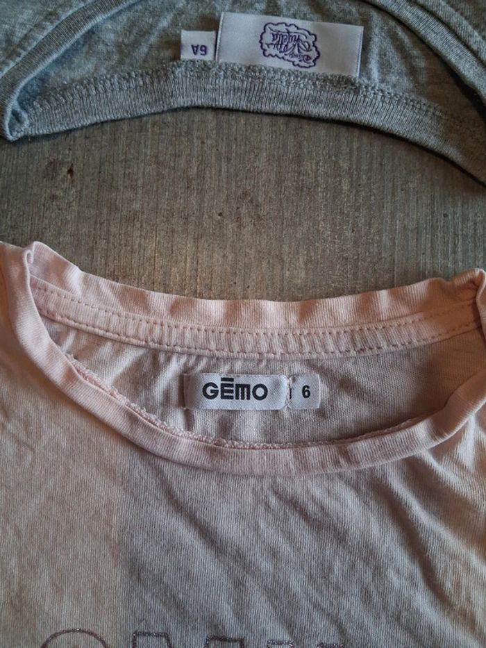 T-shirt manches longues 6ans gémo - photo numéro 2