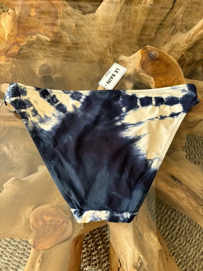 Bas de maillot de bain Etam bleu beige 40 - photo numéro 5