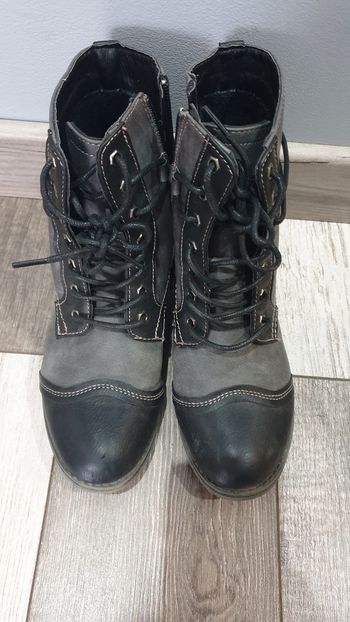 Bottines avec fermeture